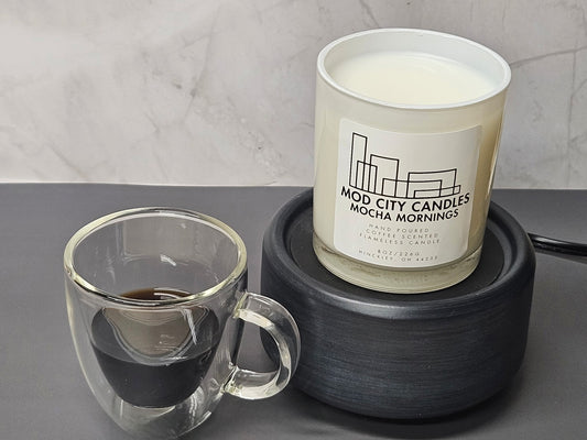 Mocha Mornings - 8oz Flameless